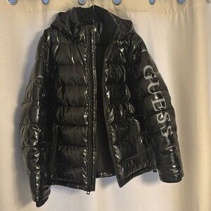 Mens Guess Puffer Jacket size M